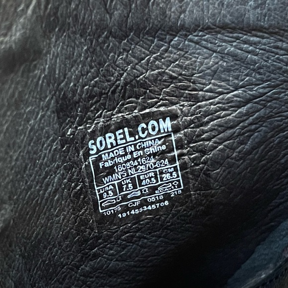 🆕SOREL After Hours Leather Mule in Rich Wine color | Size 9.5 /fit like 8.5 - 9 - Picture 7 of 8